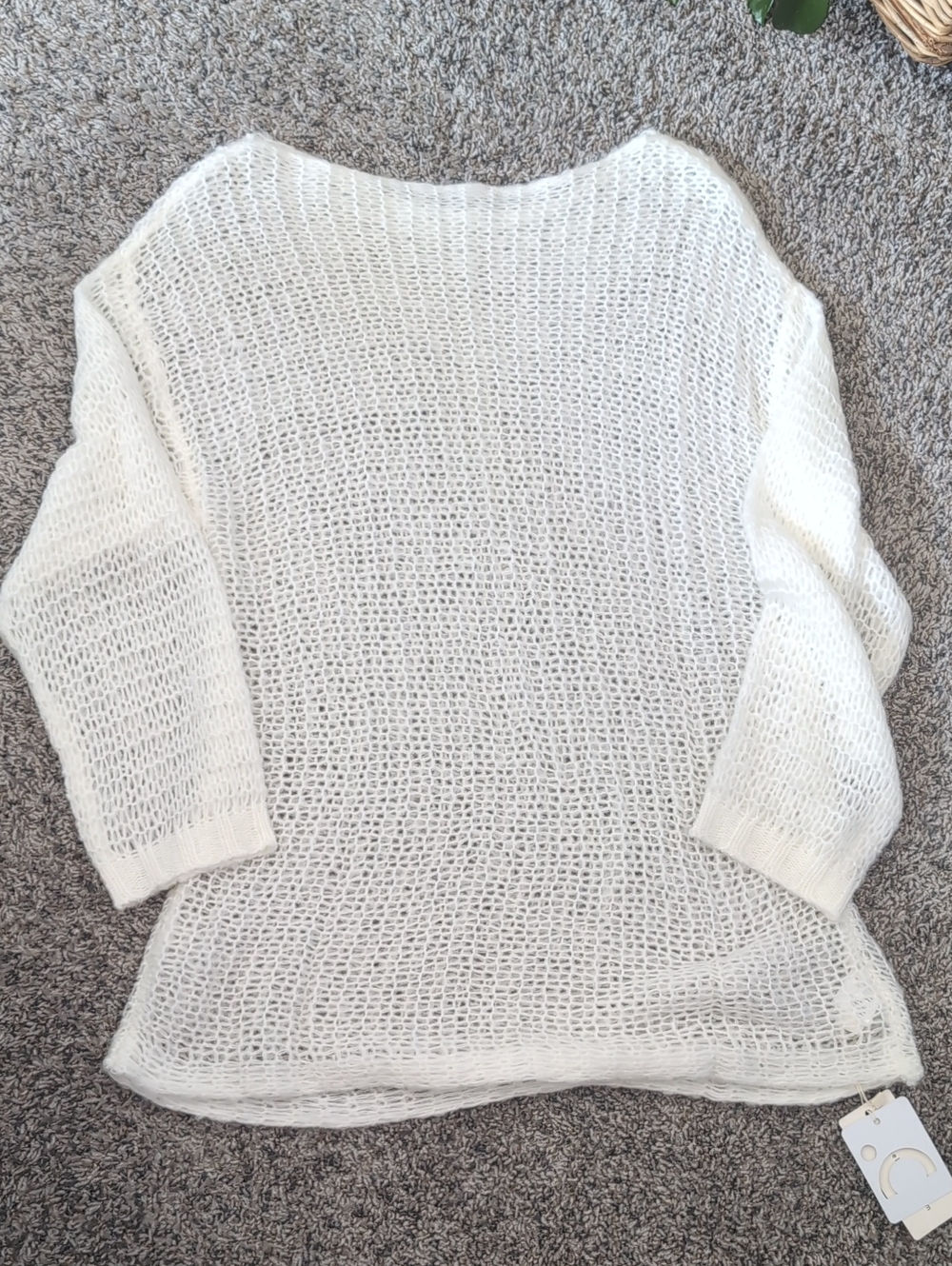 NWT Commense Open Knit Sweater